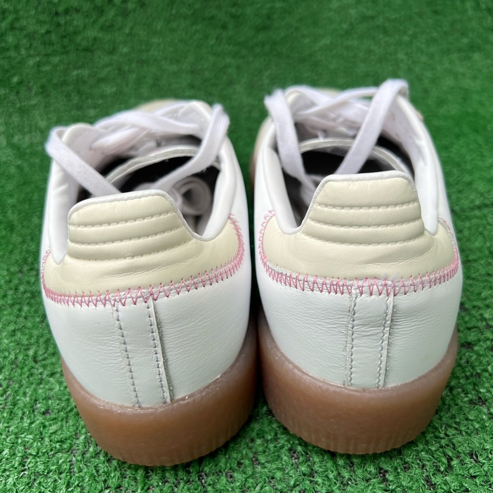 adidas Sambae Cloud White Bliss Pink IE9109 Women’s Size 7 Used no box - Picture 9 of 16